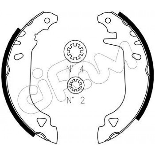 Θερμουίτ/Σιαγώνα FIAT PUNTO 1994 - 1999 ( 176 ) CIFAM 153-066J Θερμουίτ/Σιαγώνα FIAT PUNTO 1994 - 1999 ( 176 ) CIFAM 153-066J