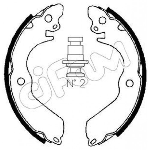 Θερμουίτ/Σιαγώνα MITSUBISHI LANCER 1992 - 1995 ( CB ) CIFAM 153-258 Θερμουίτ/Σιαγώνα MITSUBISHI LANCER 1992 - 1995 ( CB ) CIFAM 153-258