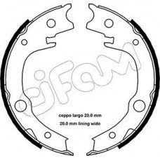Χειρόφρενο TOYOTA CELICA 2002 - 2005 ( T230 ) CIFAM 153-443
