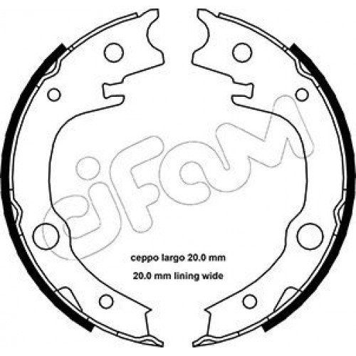 Χειρόφρενο TOYOTA CELICA 2002 - 2005 ( T230 ) CIFAM 153-443