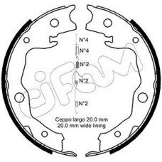 Χειρόφρενο TOYOTA RAV-4 2005 - 2010 ( XA30 ) CIFAM 153-450K