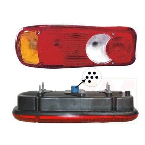 Φανάρι Πίσω CITROEN JUMPER 2006 - 2014 Αριστερά 020005992