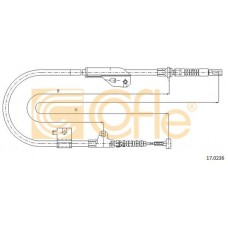 Ντίζες Χειροφρένου NISSAN PRIMERA 1996 - 1999 ( P11 ) COFLE 17.0236