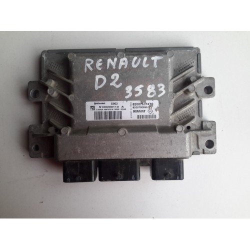 Εγκέφαλος Κινητήρα RENAULT TWINGO 2007 - 2012 ( CN0 ) CONTINENTAL S120200113A