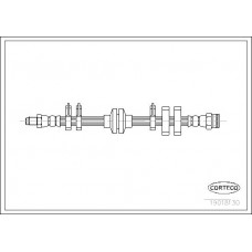 Μαρκούτσια Φρενων FIAT TIPO 1988 - 1992 ( 160 ) CORTECO 19018130