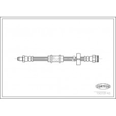 Μαρκούτσια Φρενων FIAT UNO 1983 - 1989 ( 146 ) CORTECO 19018148