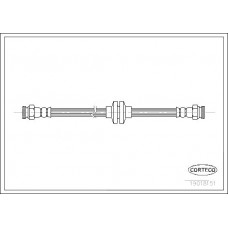 Μαρκούτσια Φρενων FIAT CINQUECENTO 1992 - 1998 ( 170 ) CORTECO 19018151