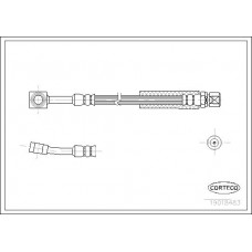 Μαρκούτσια Φρενων OPEL CORSA 2000 - 2004 ( C ) CORTECO 19018483