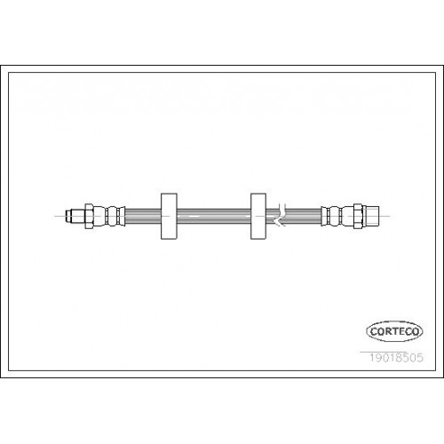 Μαρκούτσια Φρενων AUDI 100 1982 - 1991 ( 44 ) ( 44Q ) ( C3 ) CORTECO 19018505