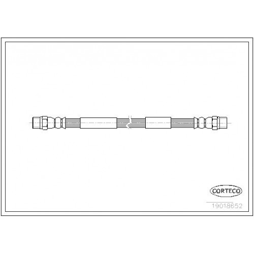 Μαρκούτσια Φρενων VW GOLF 1992 - 1998 ( Mk3 ) CORTECO 19018652 Μαρκούτσια Φρενων VW GOLF 1992 - 1998 ( Mk3 ) CORTECO 19018652