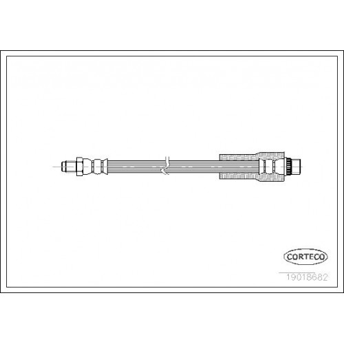 Μαρκούτσια Φρενων ALFA ROMEO 33 1983 - 1989 ( 905 ) CORTECO 19018682
