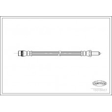 Μαρκούτσια Φρενων ALFA ROMEO 33 1983 - 1989 ( 905 ) CORTECO 19018683