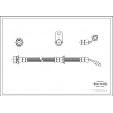 Μαρκούτσια Φρενων TOYOTA AVENSIS 2000 - 2003 ( T220 ) CORTECO 19033054