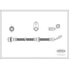 Μαρκούτσια Φρενων TOYOTA AVENSIS 2000 - 2003 ( T220 ) CORTECO 19033055