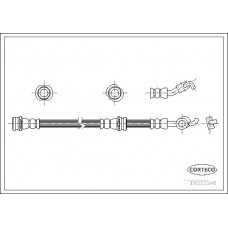 Μαρκούτσια Φρενων NISSAN MICRA 2003 - 2005 ( K12 ) CORTECO 19033546