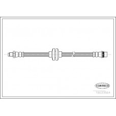 Μαρκούτσια Φρενων RENAULT CLIO 2006 - 2009 CORTECO 19033564