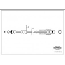 Μαρκούτσια Φρενων PEUGEOT 207 2006 - 2009 CORTECO 19034949