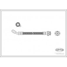 Μαρκούτσια Φρενων NISSAN MICRA 2000 - 2003 ( K11 ) CORTECO 19035051