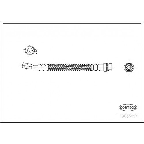 Μαρκούτσια Φρενων HYUNDAI ATOS MPV 1997 - 2000 ( MX ) CORTECO 19035094