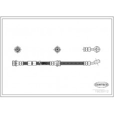 Μαρκούτσια Φρενων NISSAN SUNNY 1991 - 1995 ( N14 ) CORTECO 19035112