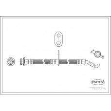 Μαρκούτσια Φρενων SUZUKI SX4 2011 - 2013 ( RW ) CORTECO 19035275