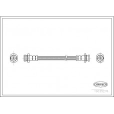 Μαρκούτσια Φρενων SUZUKI SWIFT 2006 - 2008 ( RS ) CORTECO 19035276