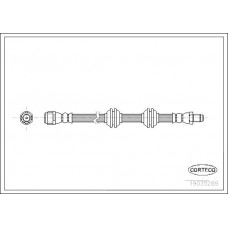 Μαρκούτσια Φρενων MERCEDES GL CLASS 2006 - 2009 ( X164 ) CORTECO 19035289