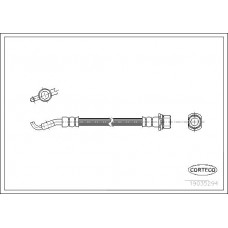 Μαρκούτσια Φρενων TOYOTA AVENSIS 2003 - 2006 ( T250 ) CORTECO 19035294