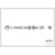 Μαρκούτσια Φρενων VW FOX 2005 - 2012 ( 5Z1 ) CORTECO 19035324