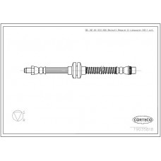 Μαρκούτσια Φρενων RENAULT MEGANE 2002 - 2005 CORTECO 19035818