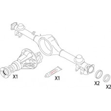Εξαρτήματα Διαφορικού SUZUKI VITARA 1989 - 1993 CORTECO 19536214
