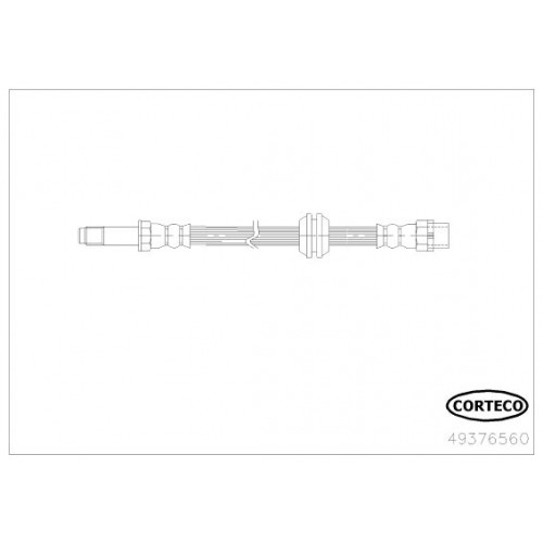 Μαρκούτσια Φρενων BMW 3 Series 2003 - 2005 ( E46 F/L ) CORTECO 49376560 Μαρκούτσια Φρενων BMW 3 Series 2003 - 2005 ( E46 F/L ) CORTECO 49376560