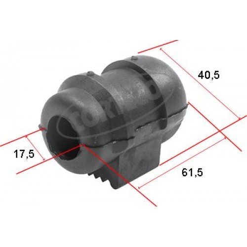 Εξαρτήματα στερέωσης RENAULT 19 1988 -1992 ( B53 ) ( C53 ) CORTECO 80000116