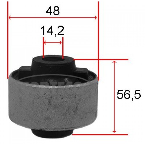 Συνεμπλόκ Ψαλιδιού PEUGEOT 207 2006 - 2009 CORTECO 80001540