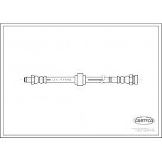 Μαρκούτσια Φρενων CITROEN BX 1986 - 1994 ( XB ) CORTECO 19018449