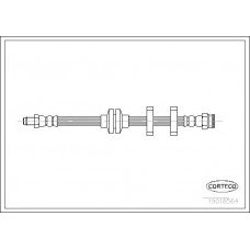 Μαρκούτσια Φρενων FIAT MAREA 1996 - 2002 ( 185 ) CORTECO 19018564