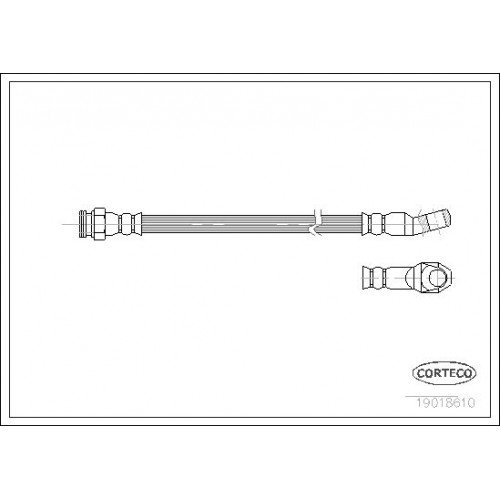 Μαρκούτσια Φρενων SEAT GREDOS / MALAGA 1986 - 1992 ( 023A ) CORTECO 19018610 Μαρκούτσια Φρενων SEAT GREDOS / MALAGA 1986 - 1992 ( 023A ) CORTECO 19018610