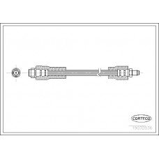 Μαρκούτσια Φρενων MERCEDES VANEO 2002 - 2005 ( W414 ) CORTECO 19032836
