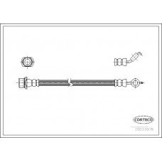 Μαρκούτσια Φρενων TOYOTA COROLLA 2002 - 2004 ( E120 ) CORTECO 19033076