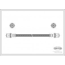 Μαρκούτσια Φρενων DAIHATSU FEROZA 1991 - 1994 ( F300 ) CORTECO 19035056