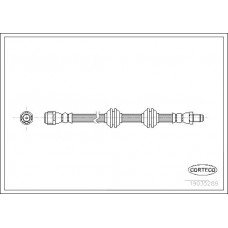 Μαρκούτσια Φρενων MERCEDES GL CLASS 2006 - 2009 ( X164 ) CORTECO 19035289