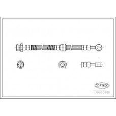 Μαρκούτσια Φρενων HYUNDAI TUCSON 2004 - 2010 ( JM ) CORTECO 19035880
