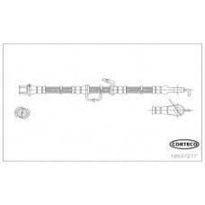 Μαρκούτσια Φρενων TOYOTA AURIS 2007 - 2010 ( E150 ) CORTECO 19037277
