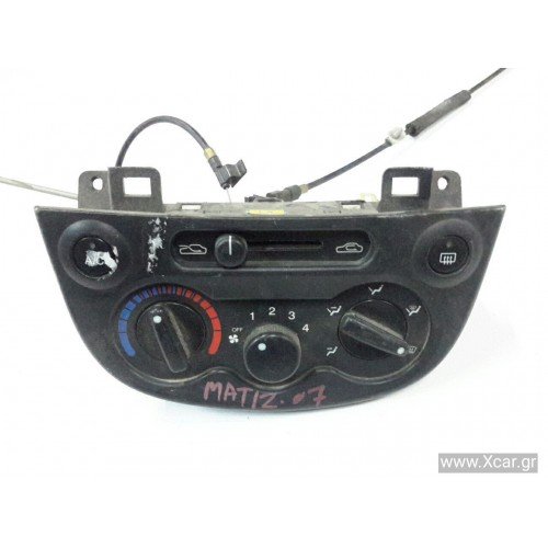 Χειριστήριο Καλοριφέρ-Κλιματισμού & A/C CHEVROLET-DAEWOO MATIZ 2005 - 2010 ( M200 ) DAEWOO XC15374