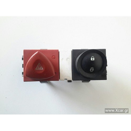 Διακόπτες Αλάρμ RENAULT MEGANE 2002 - 2005 DELPHI 8200095493