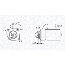 Μίζα/εξαρτήματα FIAT BRAVA 1995 - 2003 ( 182 ) DENSO DSN3035