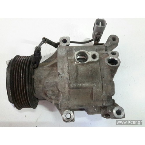 Συμπιεστής A/C (Κομπρέσορας) TOYOTA COROLLA 2002 - 2004 ( E120 ) DENSO SCSA06C