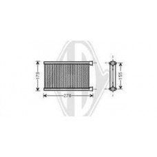 ΨΥΓΕΙΟ ΚΑΛΟΡΙΦΕΡ (BR) (143x250x26) ΤΥΠΟΥ DENSO BMW 1 Series 2007 - 2012 DENSO 152006510