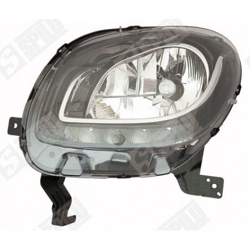 Φανάρι Εμπρός Led Φως Ημέρας SMART FORFOUR 2015 - DEPO Αριστερά 549205137