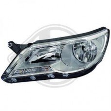 Φανάρι Εμπρός Ηλεκτρικό Με Μοτέρ VW TIGUAN 2008 - 2012 ( 5N ) DEPO Δεξιά 035305131